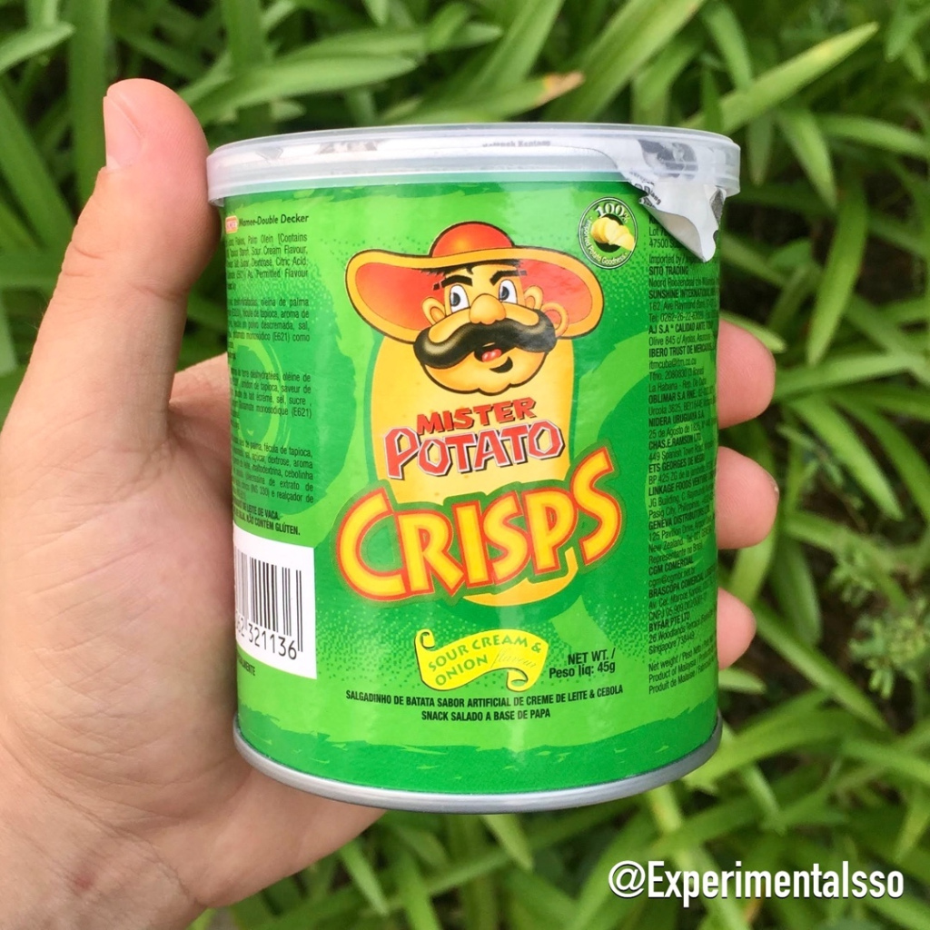 🇧🇷Mister Potato Crisps – Sour Cream e Onion