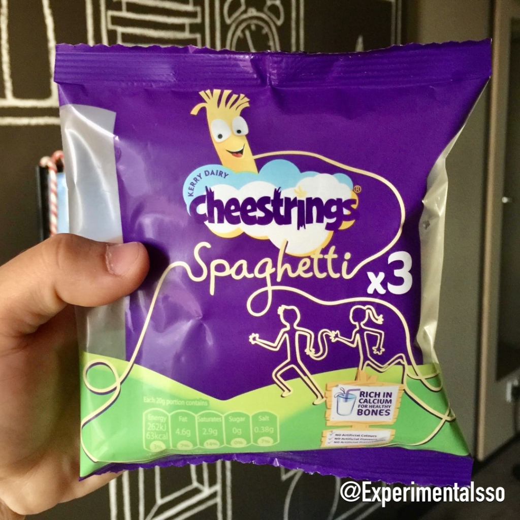 🇬🇧Cheestrings Spaghetti 😁