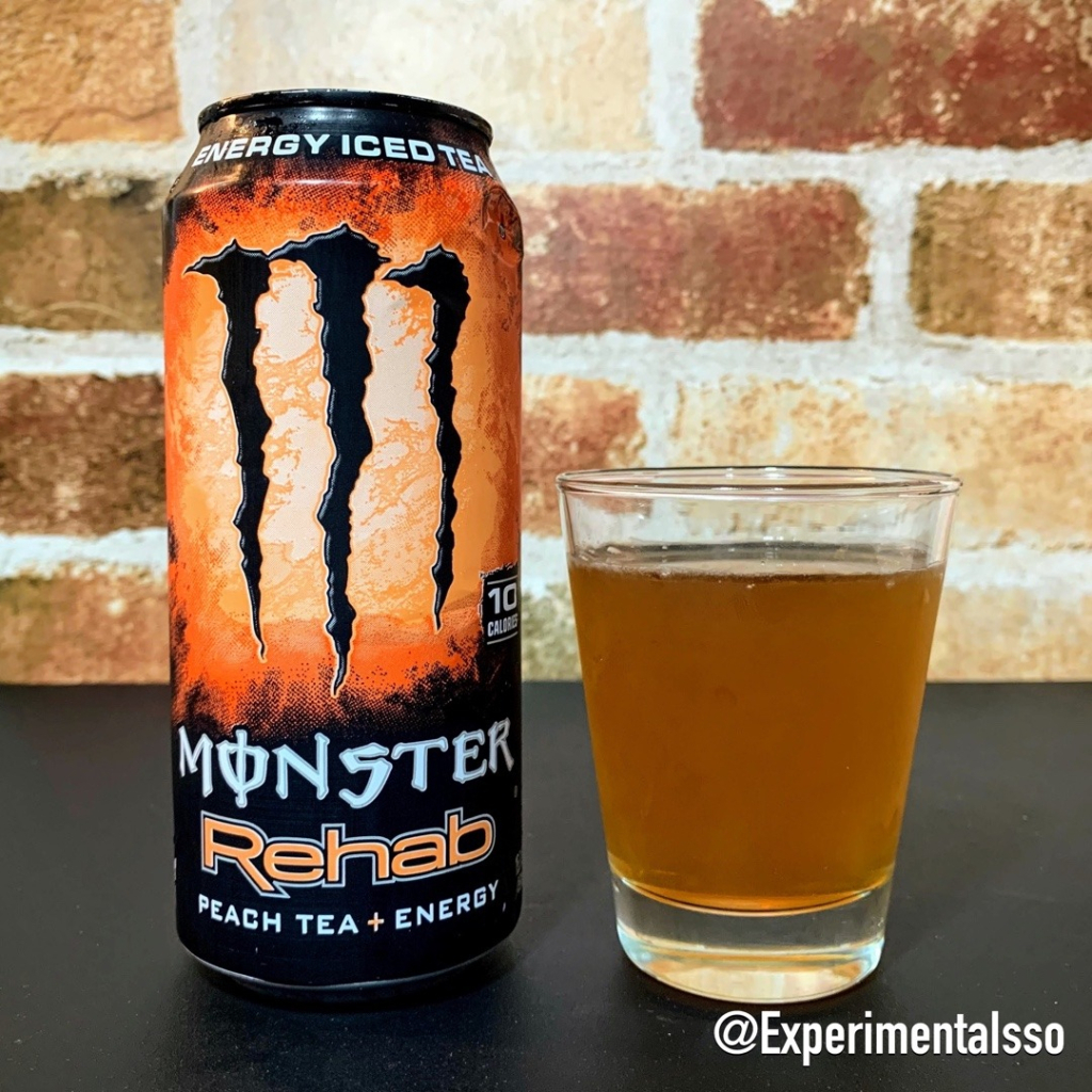 🇺🇸Monster Rehab – Energy Iced Tea –  Chá de Pêssego 😱 (USA)