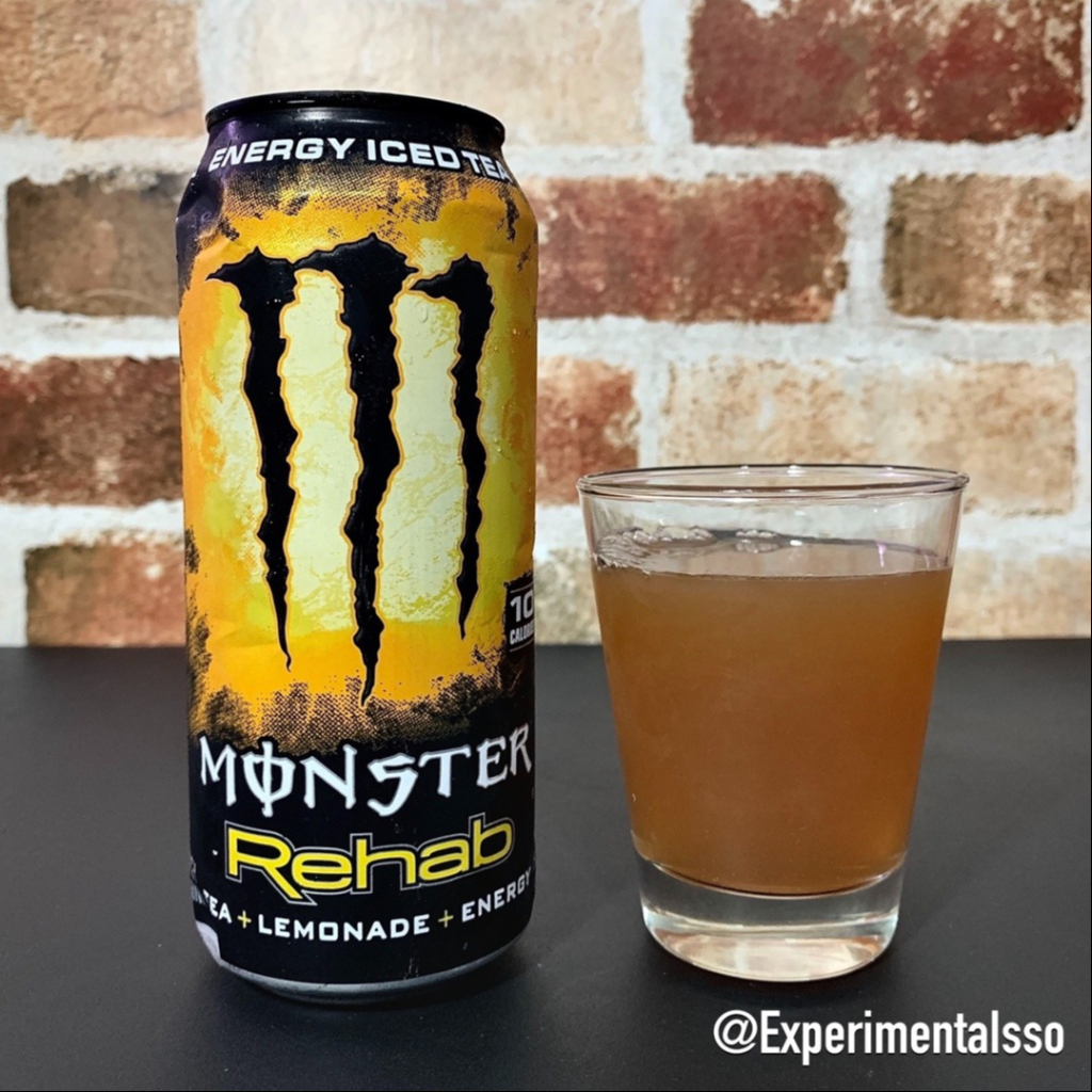 🇺🇸Monster Rehab – Energy Iced Tea – Chá com Limonada 😱 (USA)
