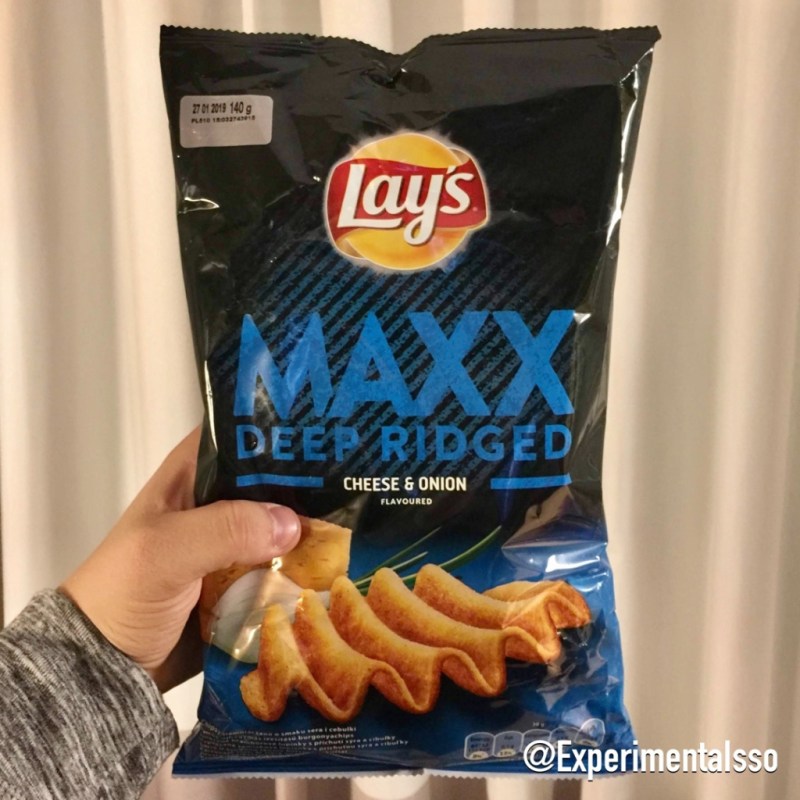 🇬🇧Lay’s Max Cheese & Onion😍❤️