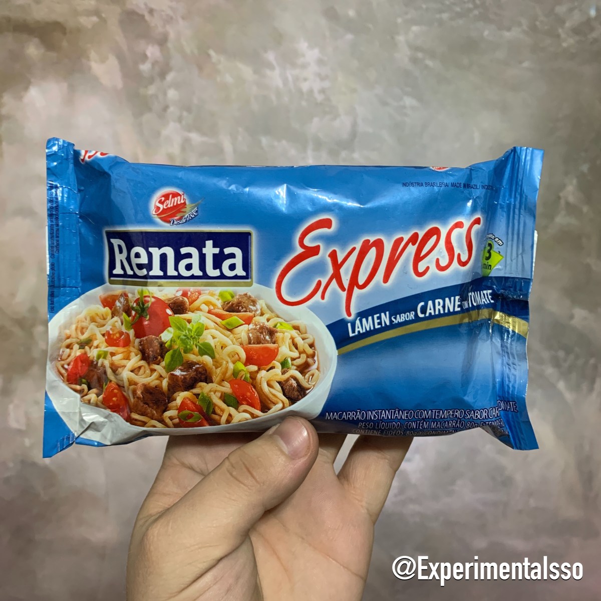 🇧🇷Renata Lámen Sabor Carne com Tomate