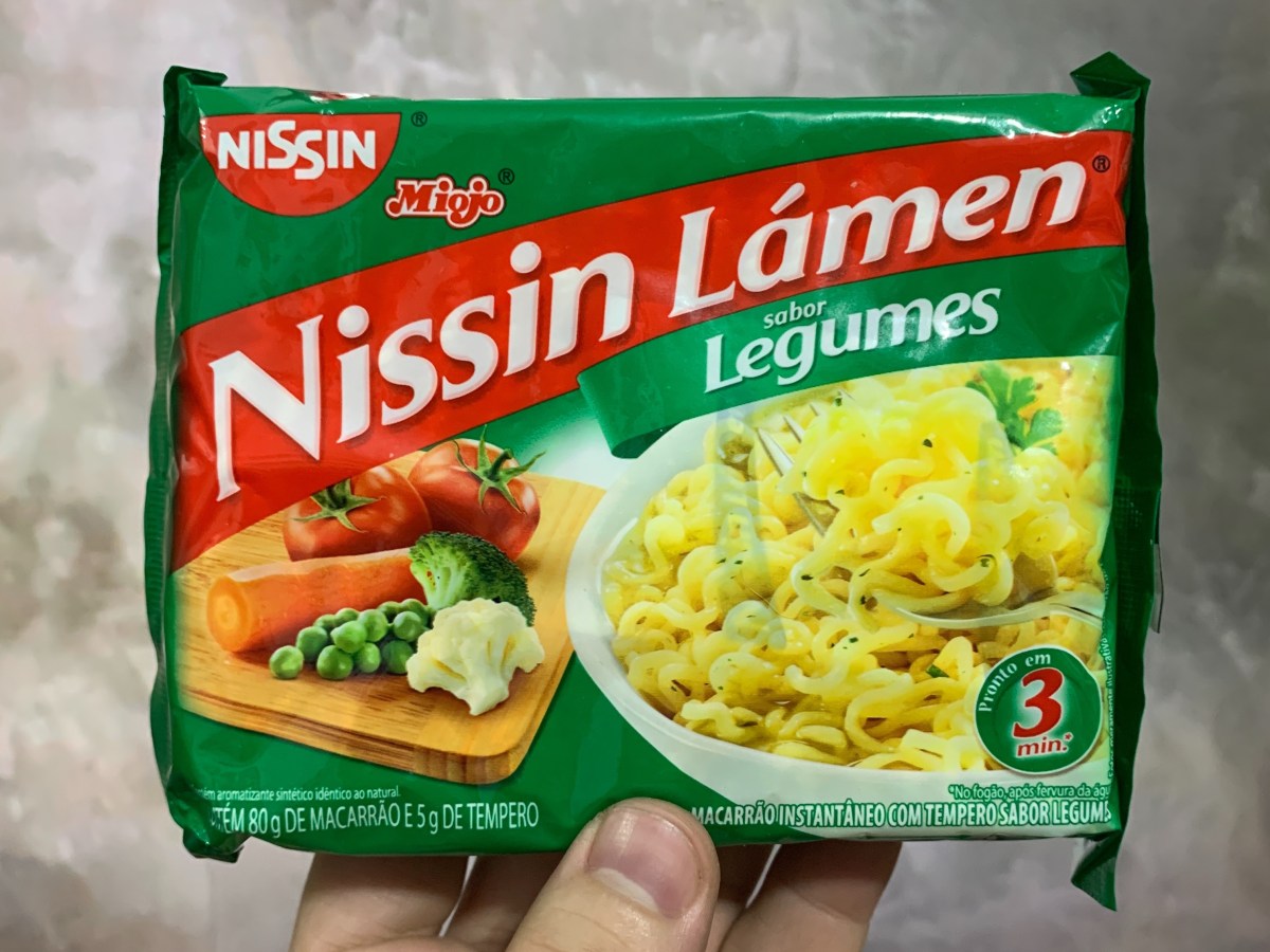 🇧🇷Nissin Lámen sabor Legumes
