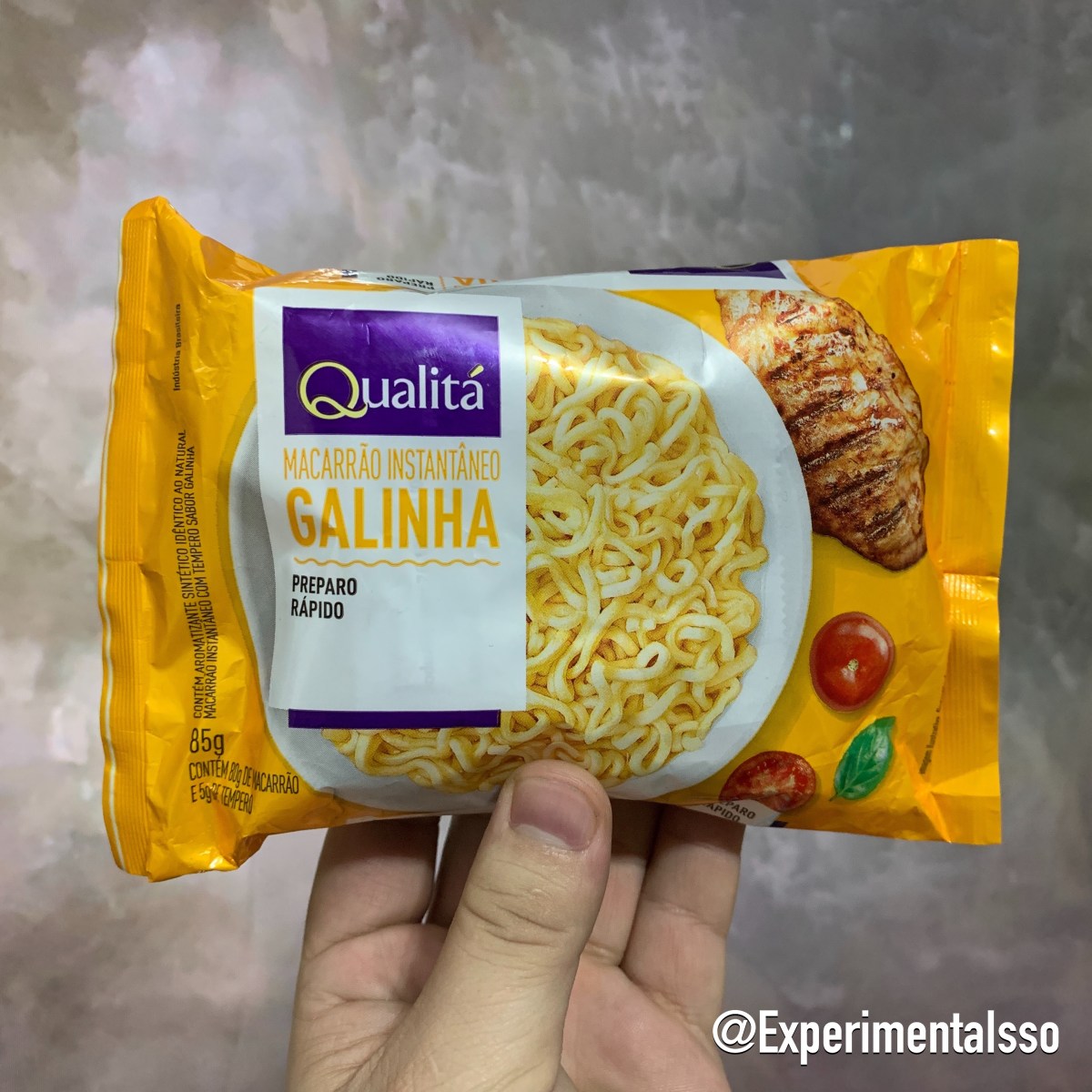 🇧🇷Qualitá Macarrão Instantâneo sabor Galinha (Brasil, 2020)