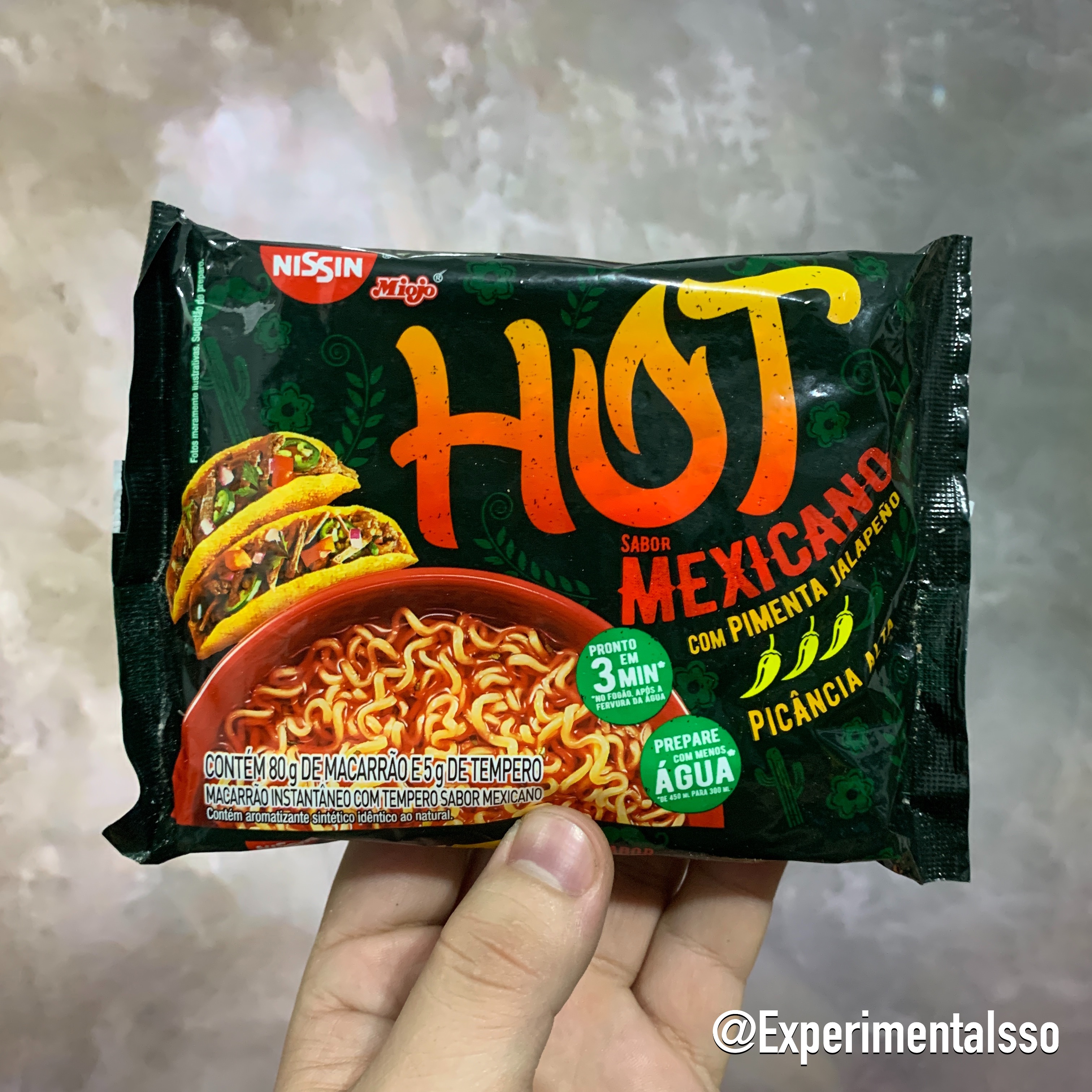 🇧🇷Nissin Hot Mexicano com Pimenta Jalapeño