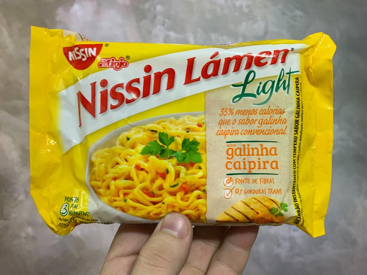 🇧🇷Nissin Miojo Light Galinha Caipira