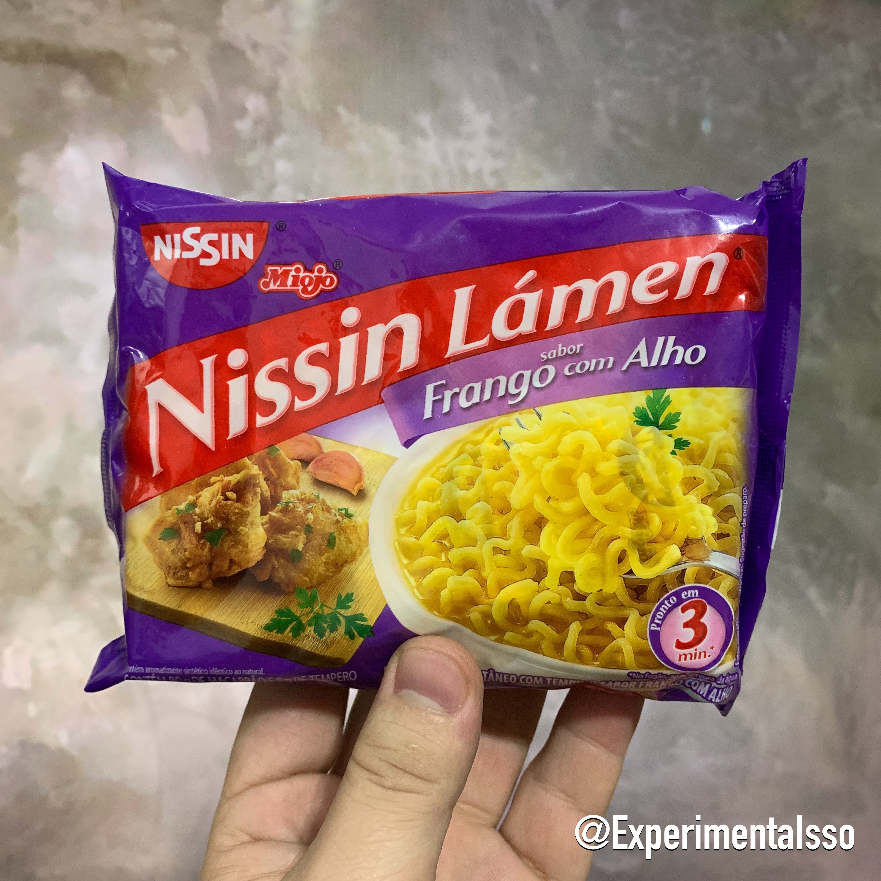 🇧🇷Nissin Lámen sabor Frango com Alho