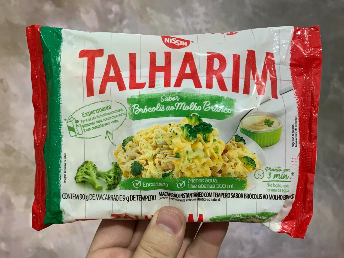 🇧🇷Talharim Brócolis ao Molho Branco