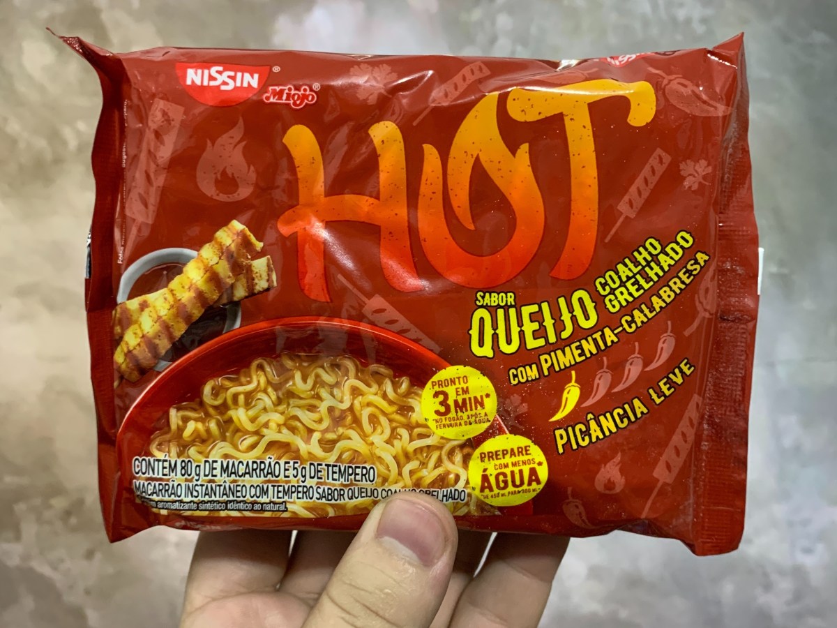🇧🇷Nissin Hot Queijo Coalho Grelhado com Pimenta-Calabresa