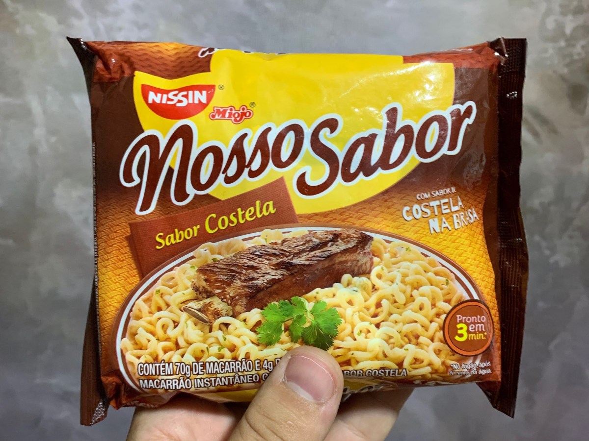 🇧🇷Nissin Miojo Nosso Sabor Costela (Brasil, 2019)