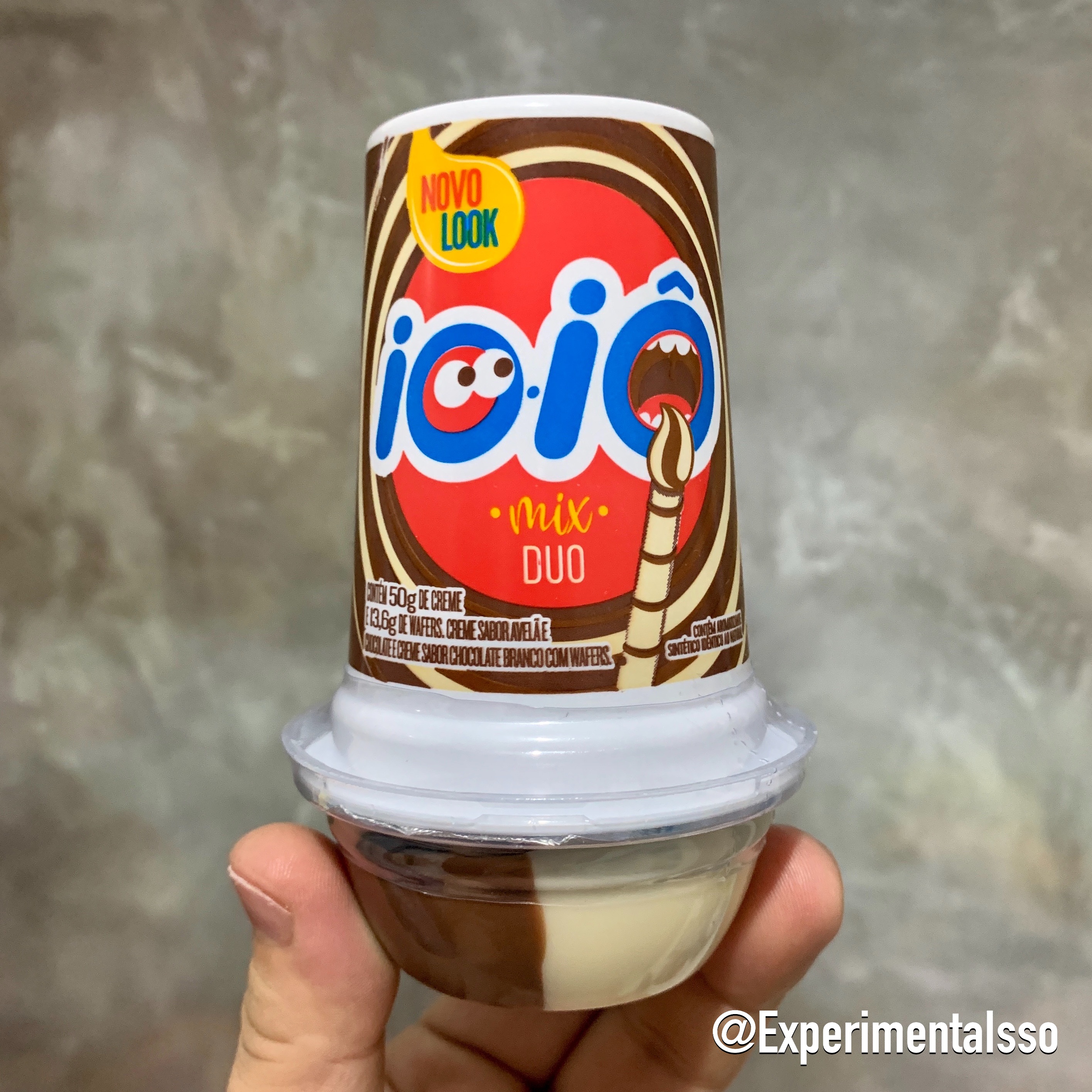 🇧🇷IoIô Mix DUO Chocolate Branco + Avelã (63,6g)