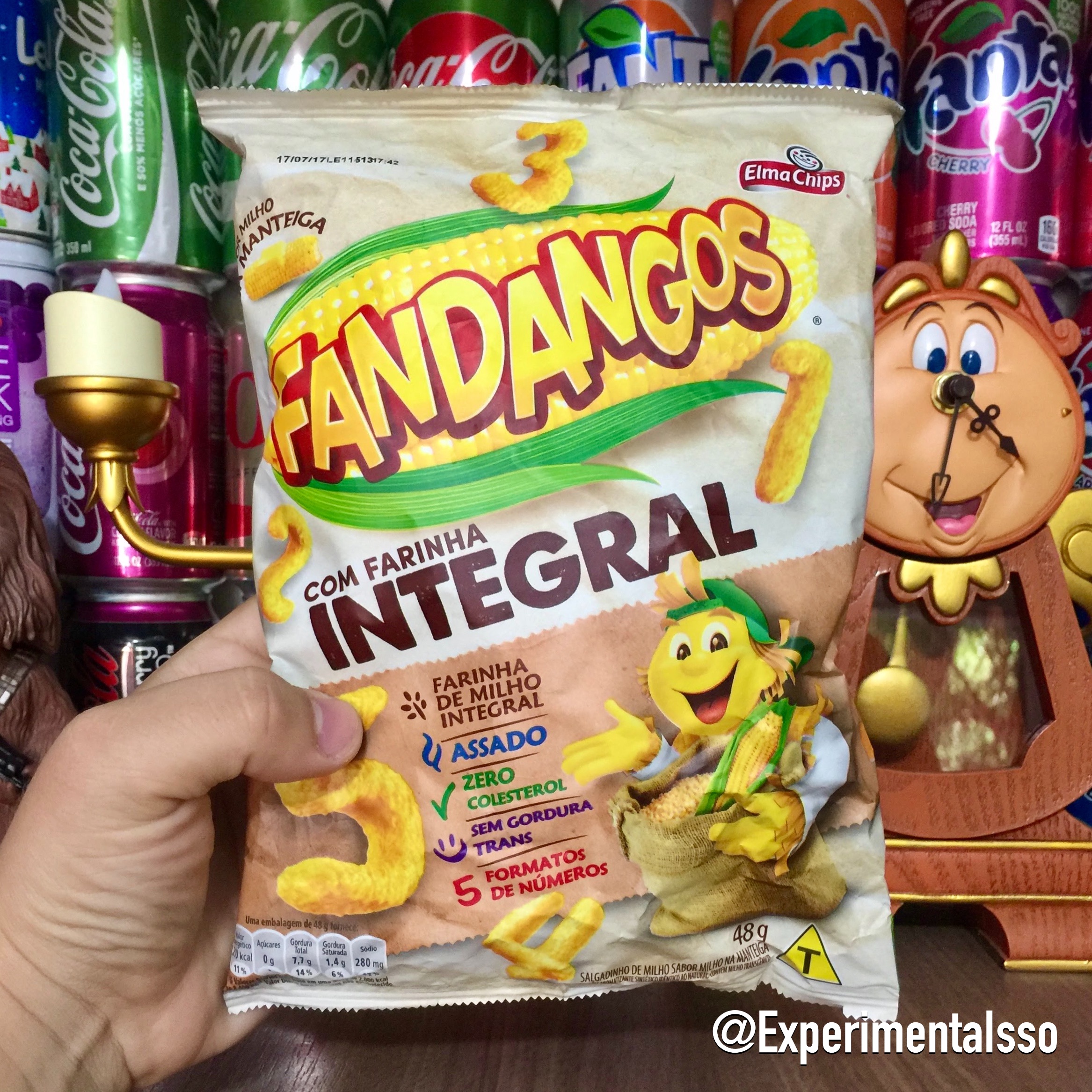 🇧🇷Fandangos Integral sabor Milho na Manteiga
