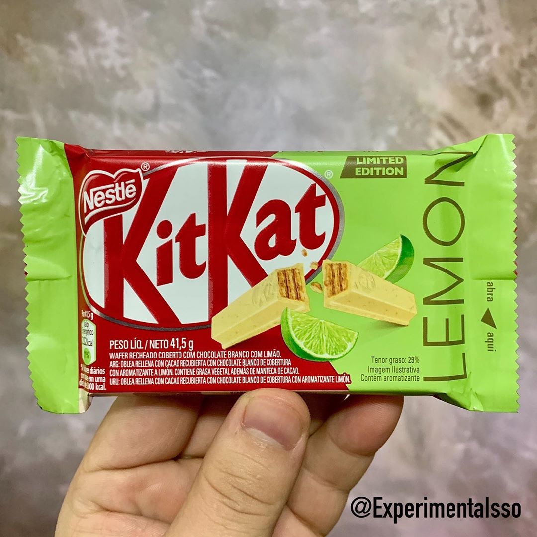 🇧🇷KitKat Lemon (sabor limão)