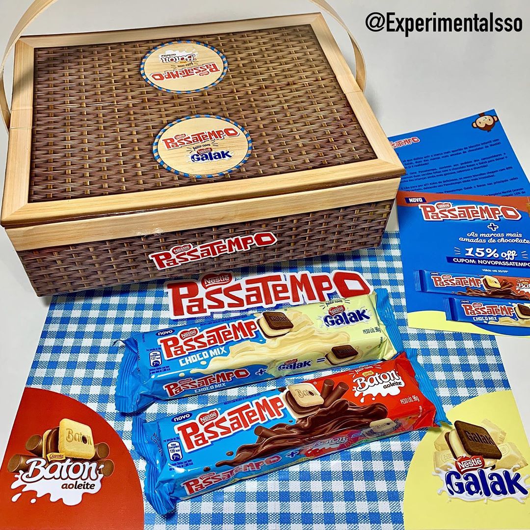 🇧🇷Recebidos Passatempo! Novos sabores Baton e Galak!