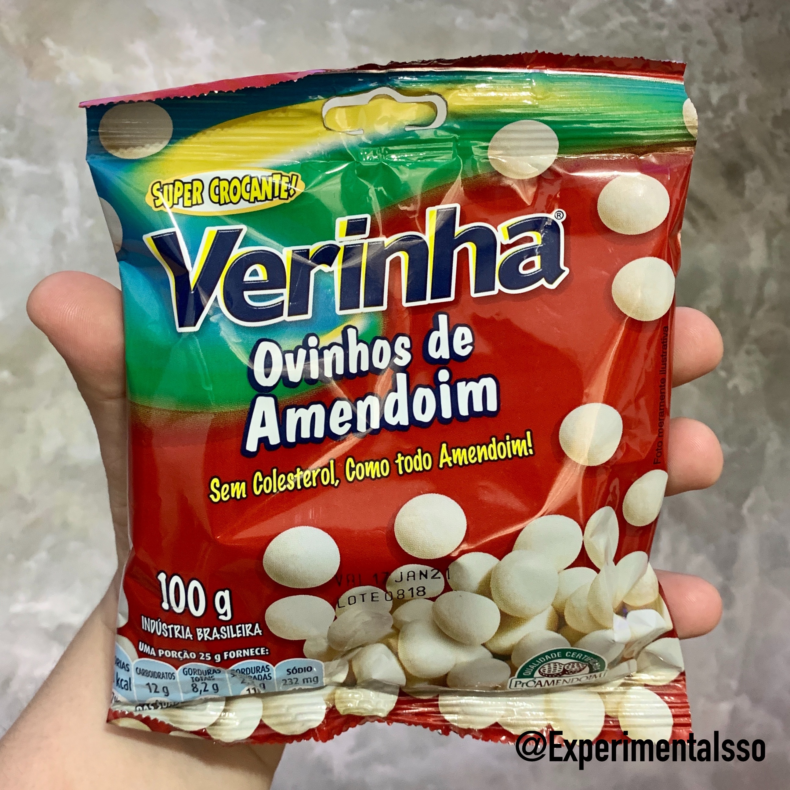 🇧🇷Verinha Ovinhos de Amendoim