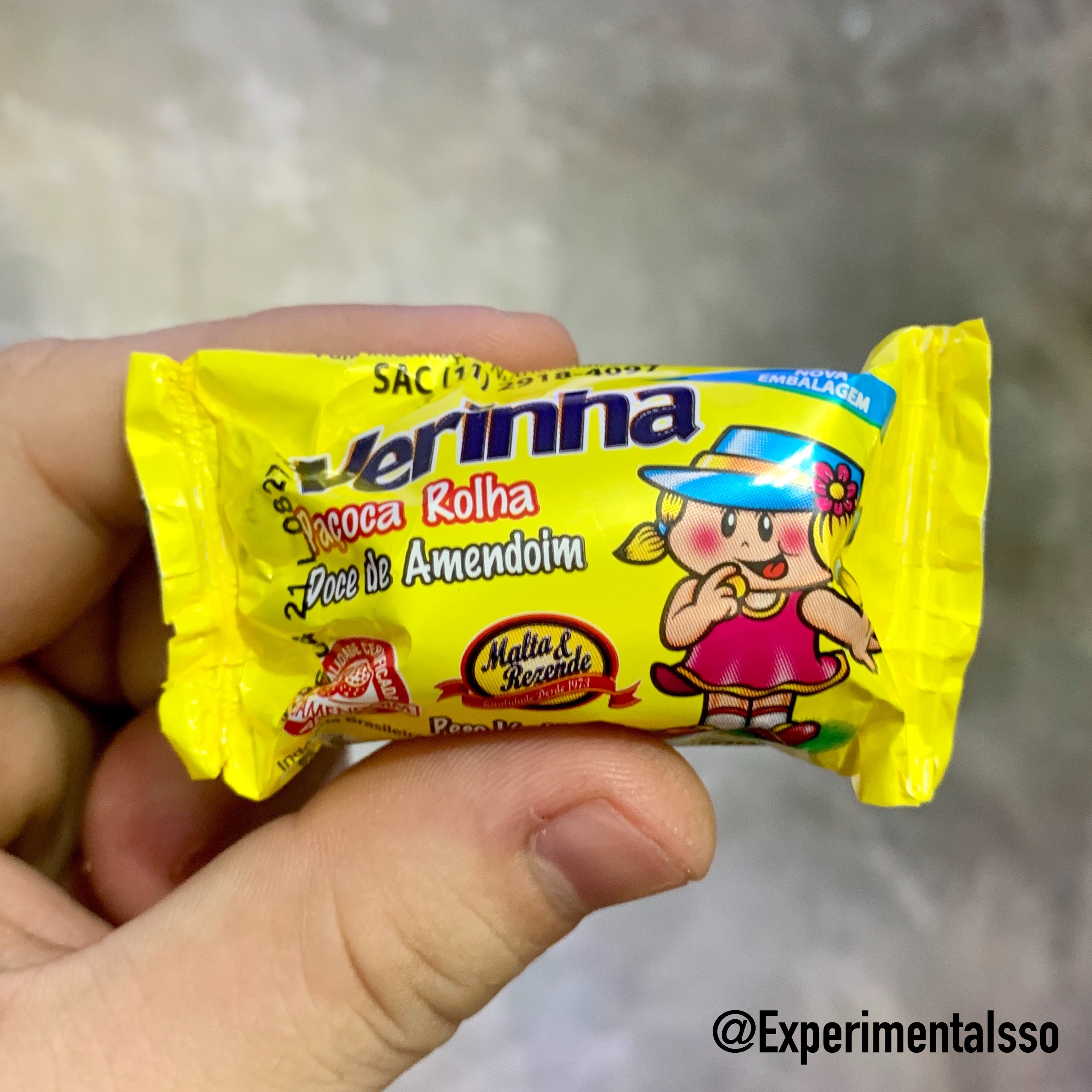 🇧🇷Paçoca Rolha Verinha