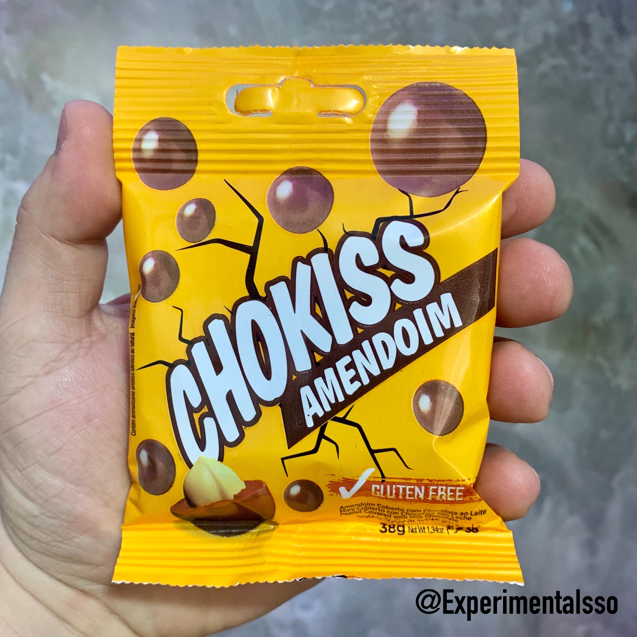 🇧🇷Chokiss Amendoim Sem Glúten