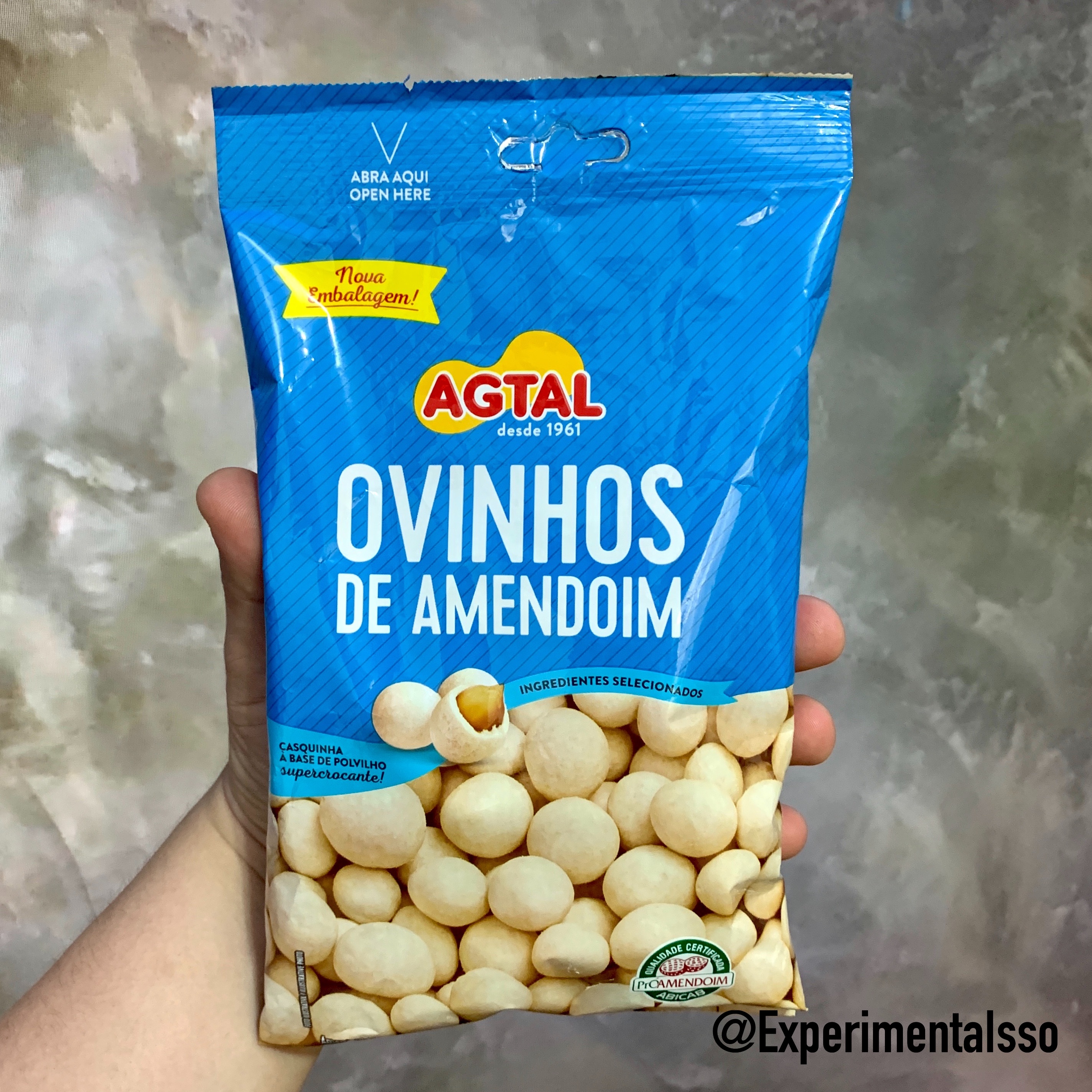 🇧🇷Ovinhos de Amendoim Agtal