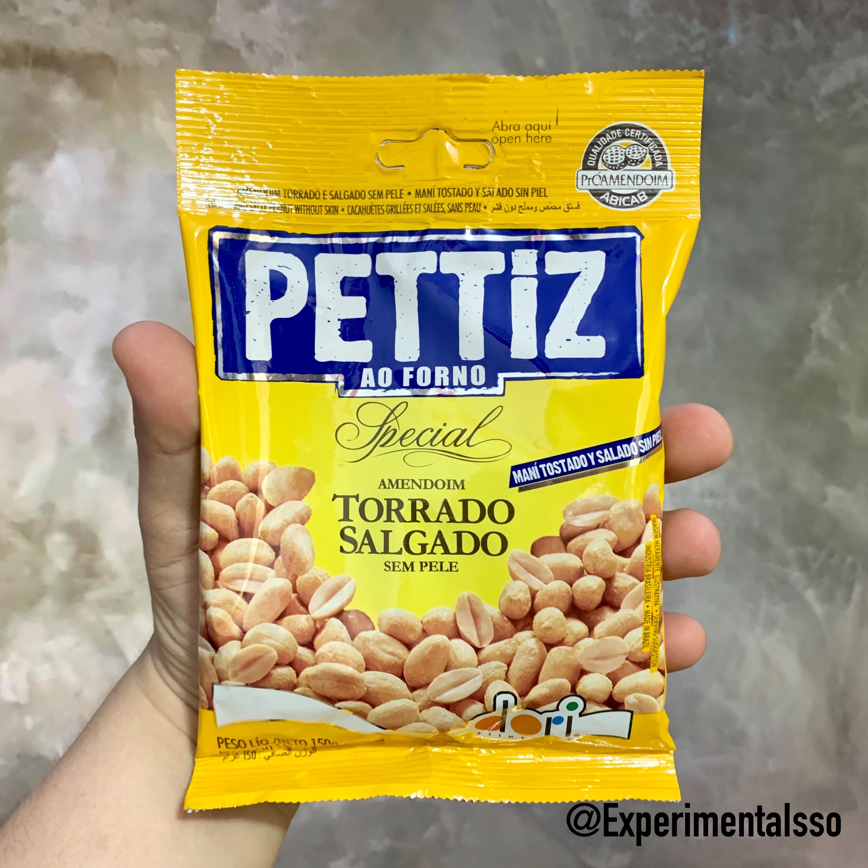 🇧🇷Pettiz Amendoim Torrado Salgado