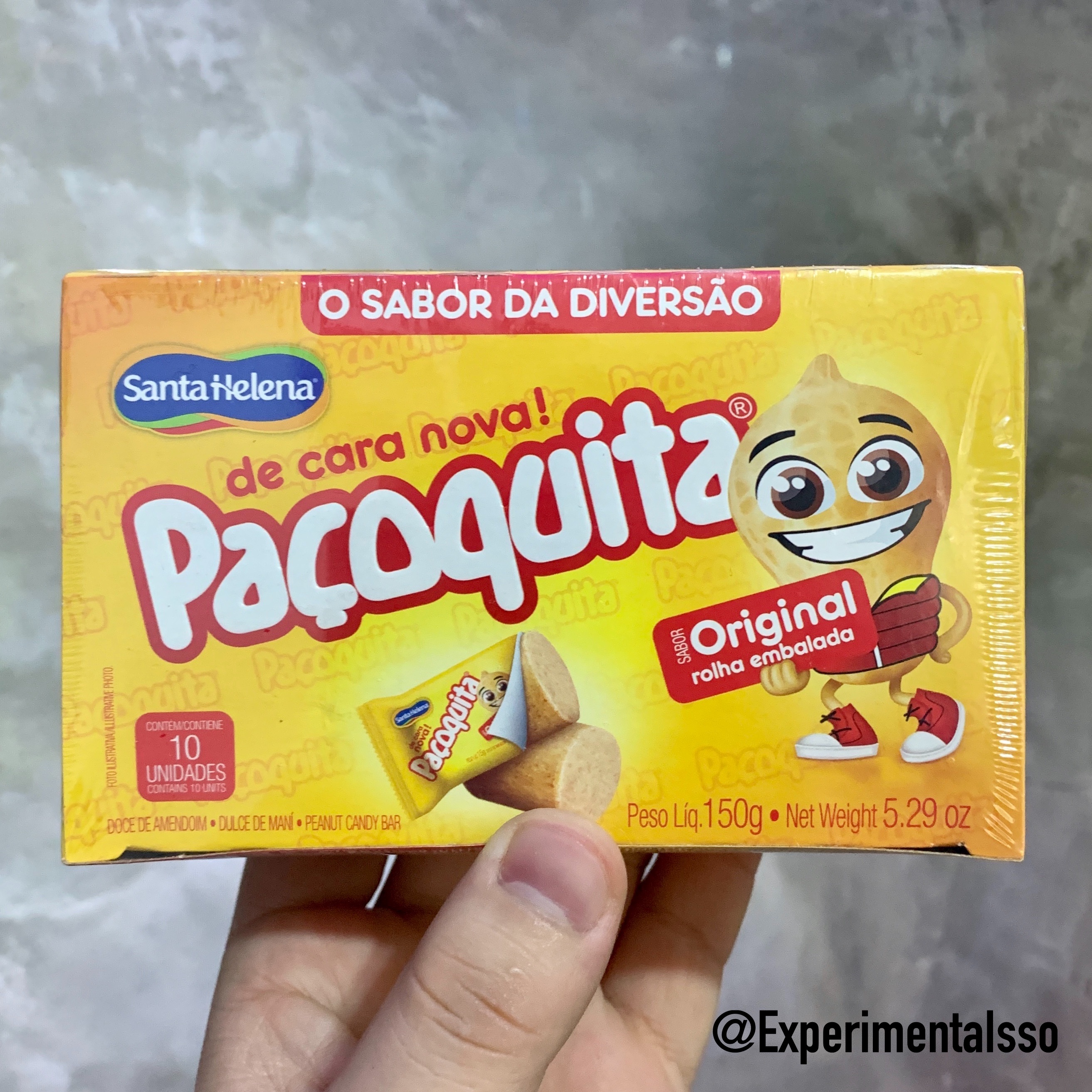 🇧🇷Paçoquita Original (Edição de Agradecimento aos Profissionais da Saúde)