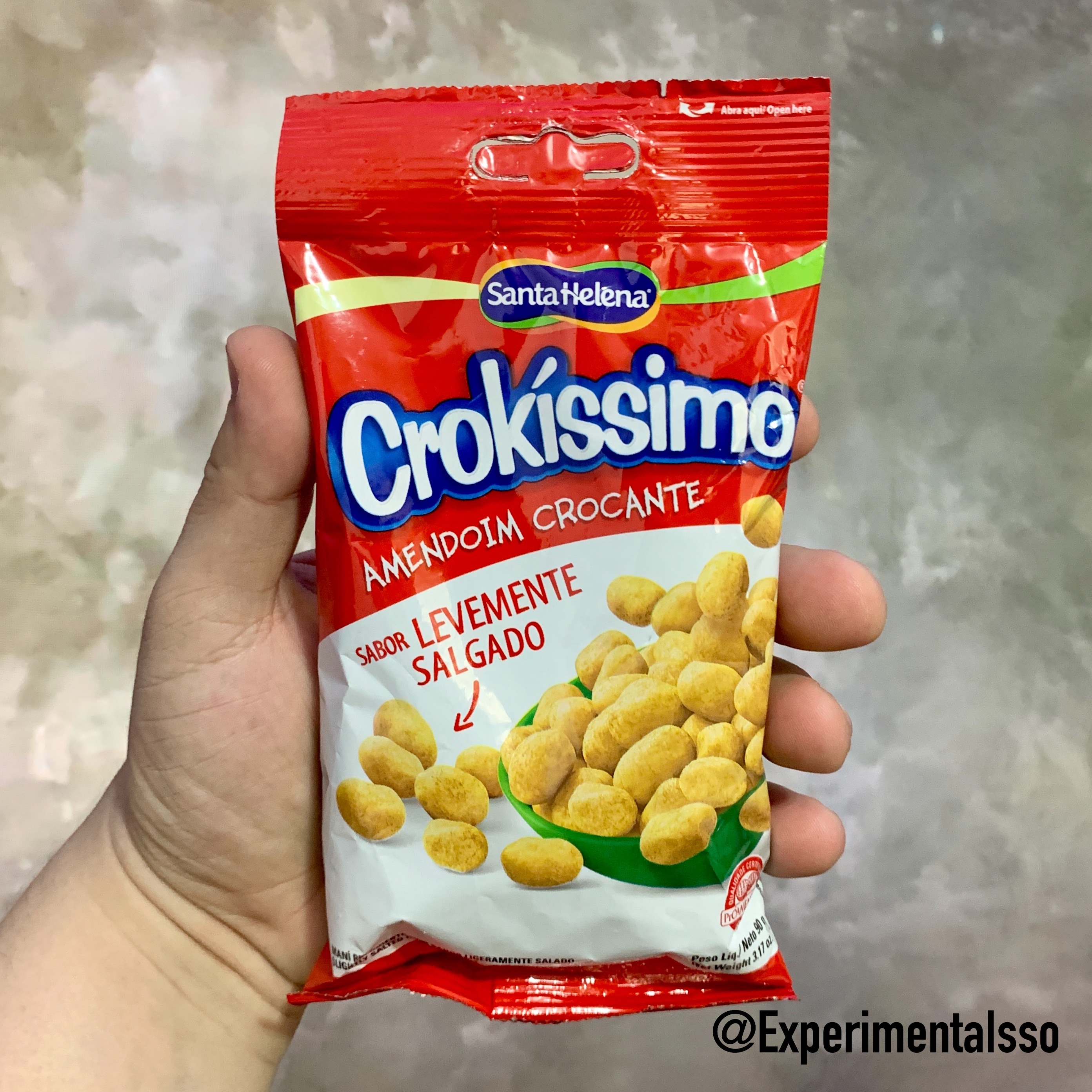 🇧🇷Crokíssimo Amendoim Crocante Levemente Salgado
