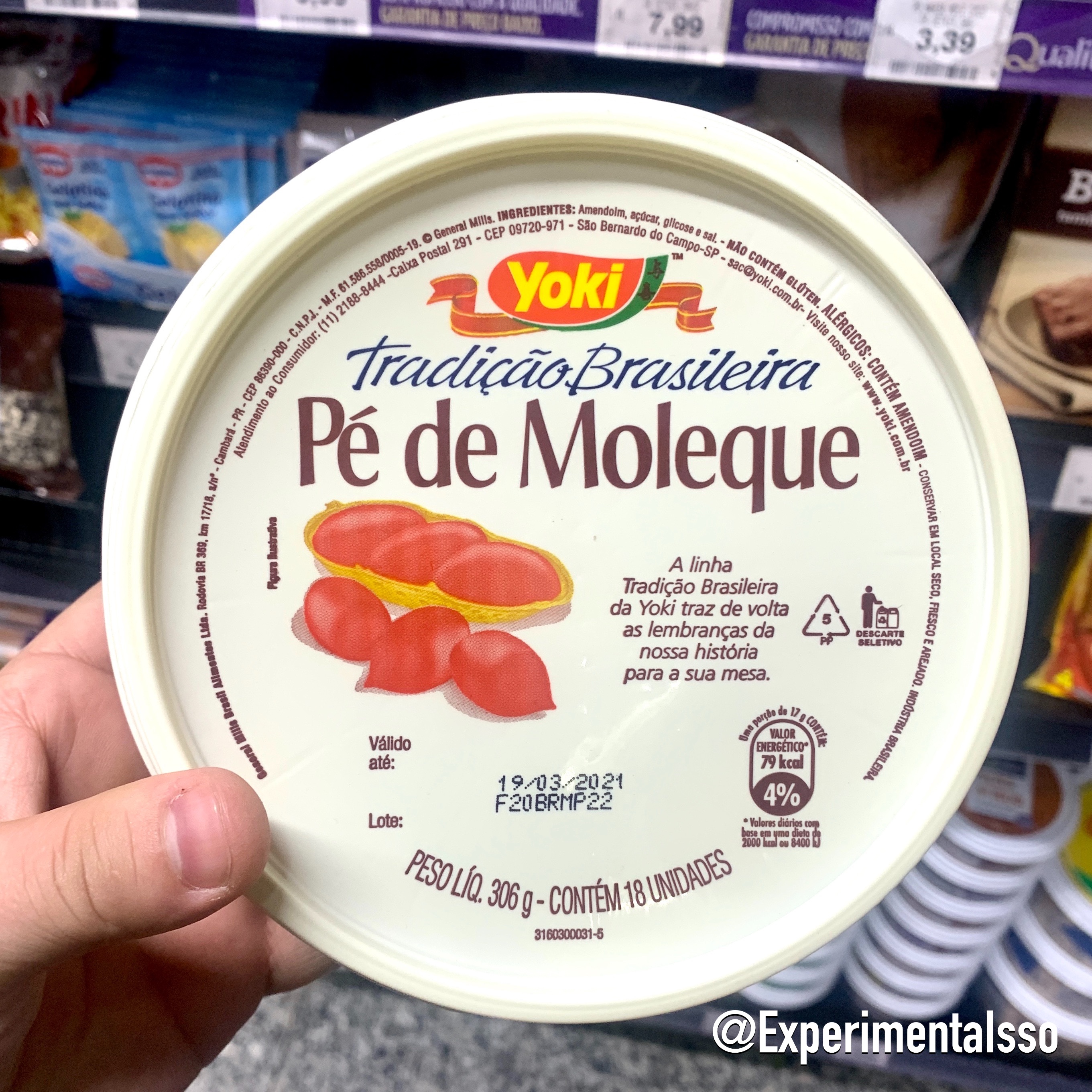 🇧🇷Pé de Moleque Yoki