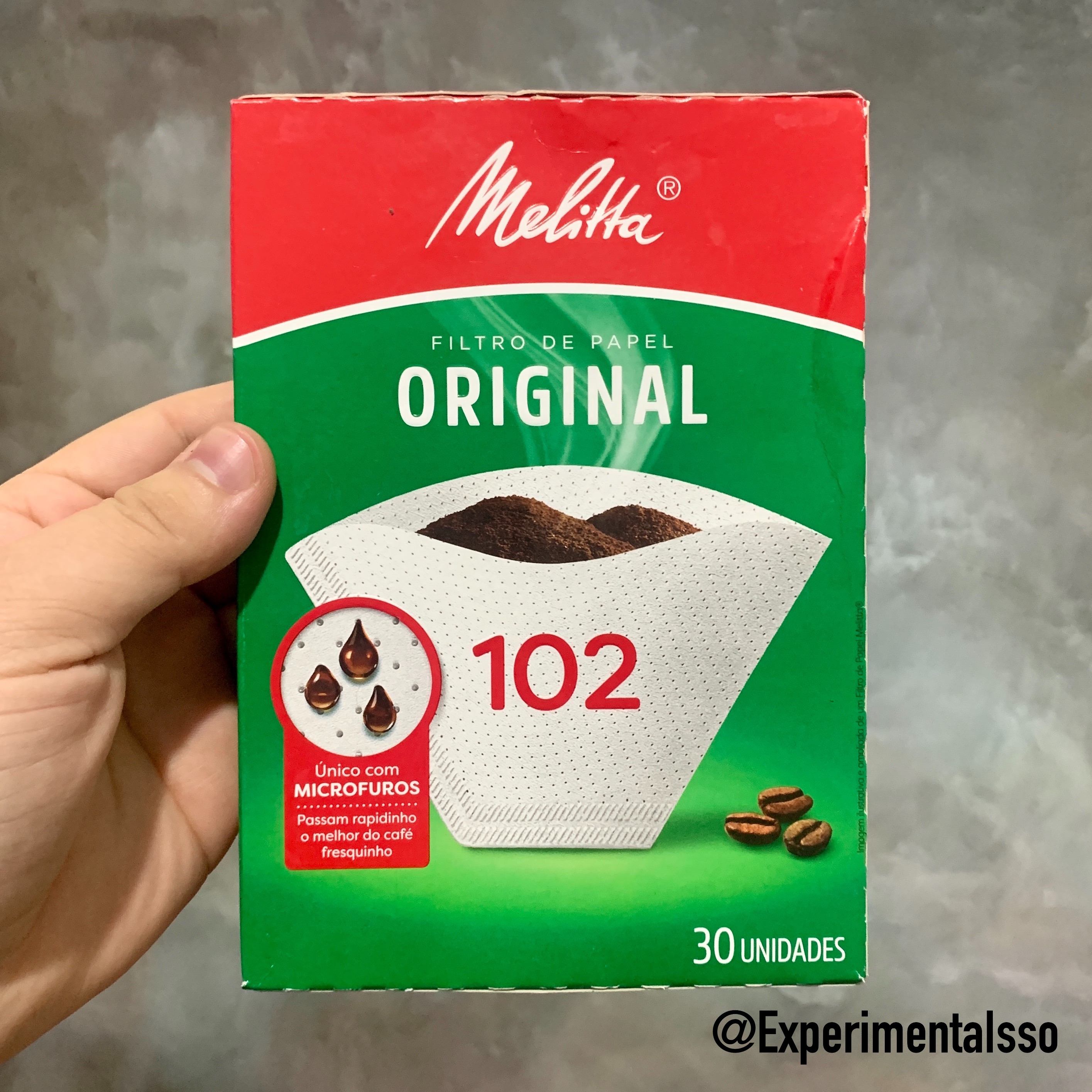 🇧🇷Melita Filtro De Papel Original 102