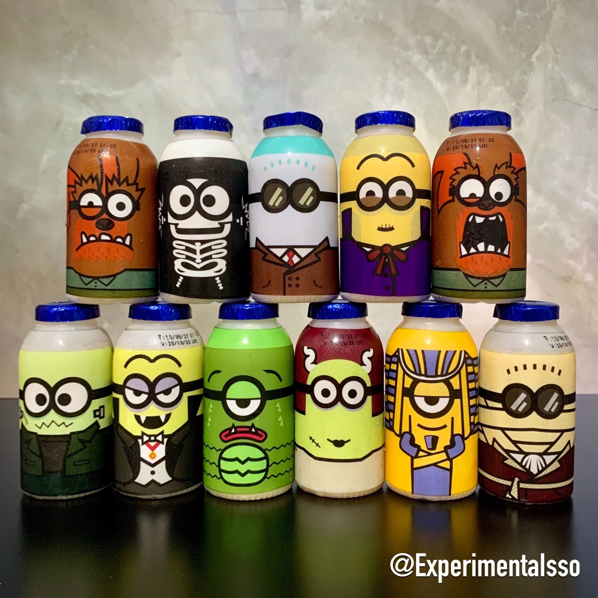 🇧🇷Halloween Minions Leite Fermentado Vigor 2020 🎃👻💀