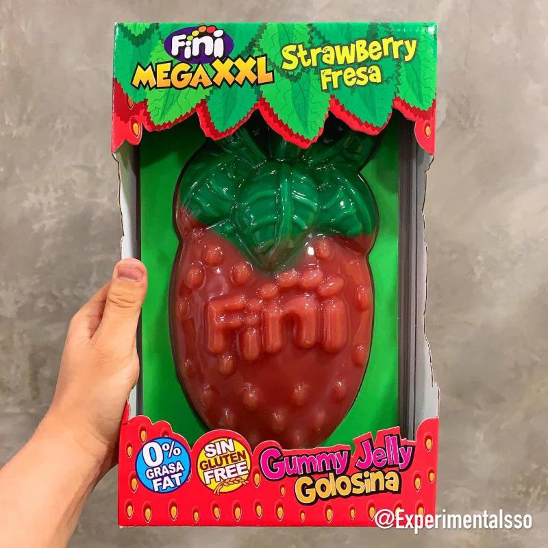 🇧🇷Fini Mega XXL de Morango 😱😱😱 Fini GIGANTE!