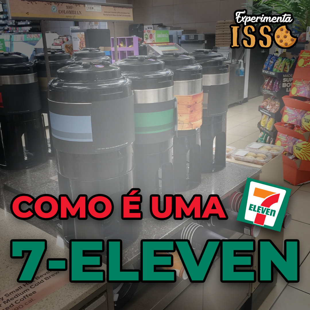 Como é uma 7-Eleven nos Estados Unidos?
