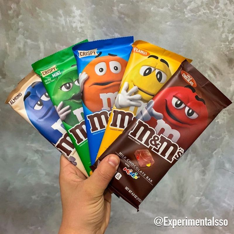 🇺🇸Barras de M&M’s😱😱😱