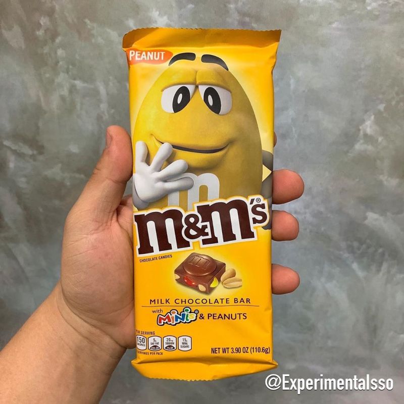 🇺🇸Barra de M&M’s de Amendoim 😍❤️