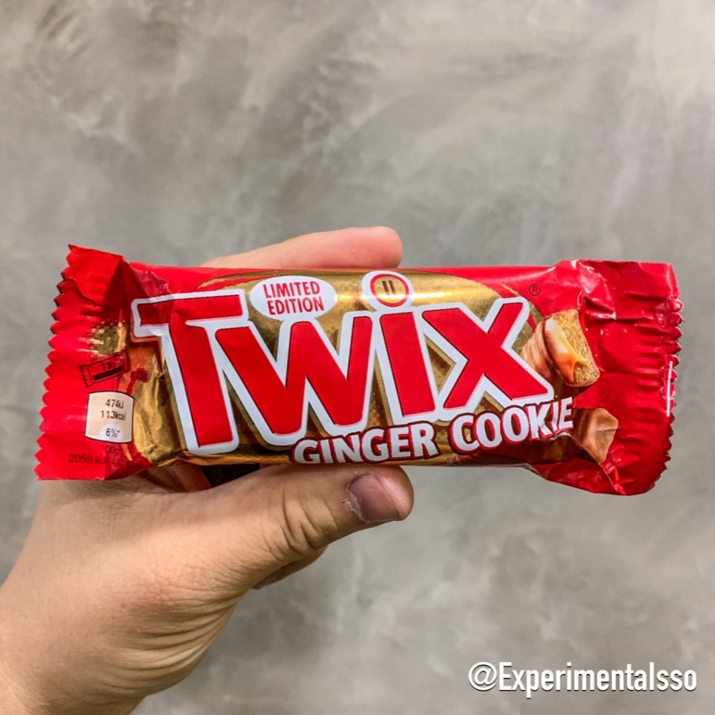 🇬🇧 Twix Ginger Cookie (Biscoito de Gengibre) 🤔