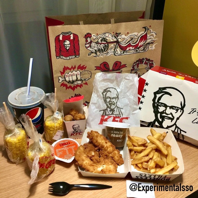 🇬🇧KFC em Londres! 💂‍♂️