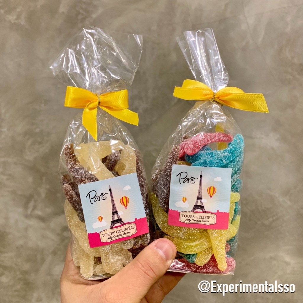 🇫🇷 Balas de Gelatina da Torre Eiffel☺️