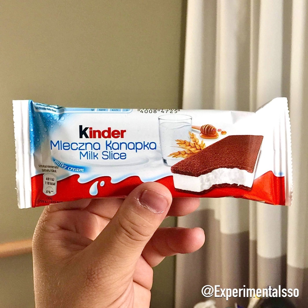 🇬🇧Kinder Milk Slice 😋