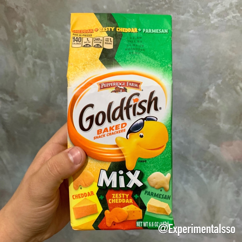 🇺🇸Goldfish Mix de Queijos!👌