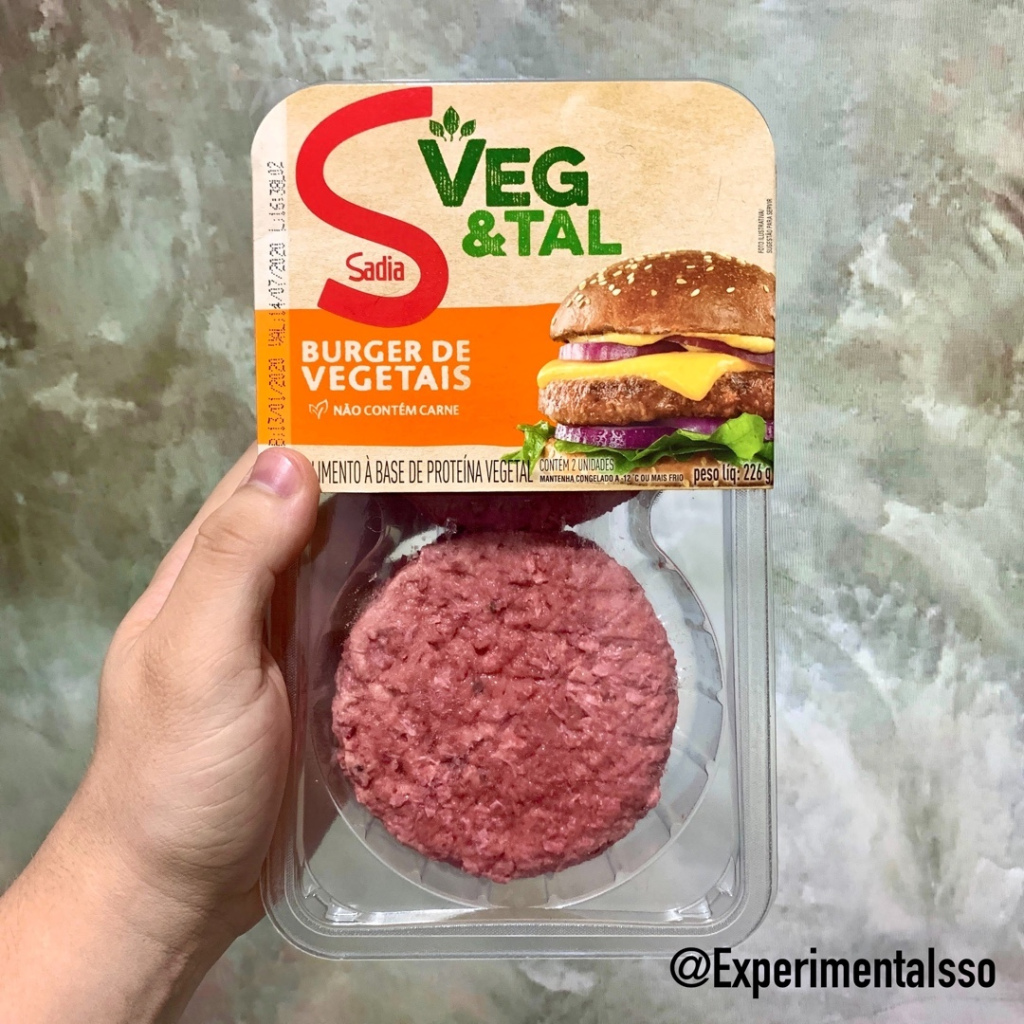 🇧🇷Sadia Veg&Tal – Burger de Vegetais👍
