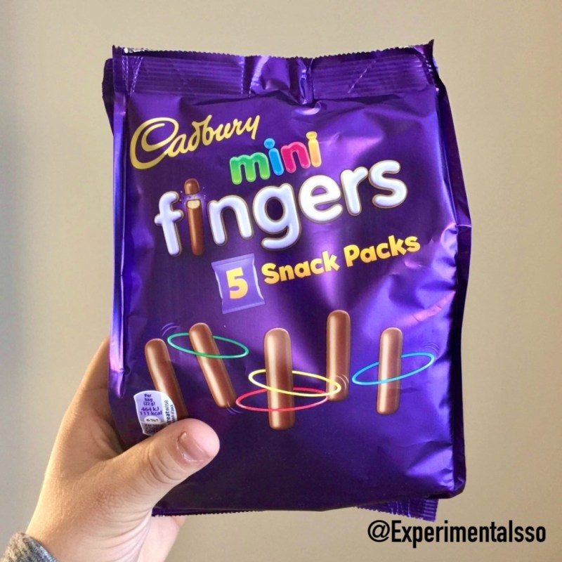 🇬🇧Cadbury Mini Fingers 😋