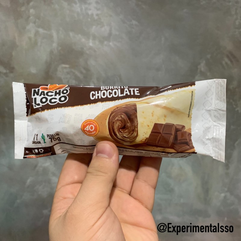 🇧🇷Nacho Loco Burrito sabor Chocolate