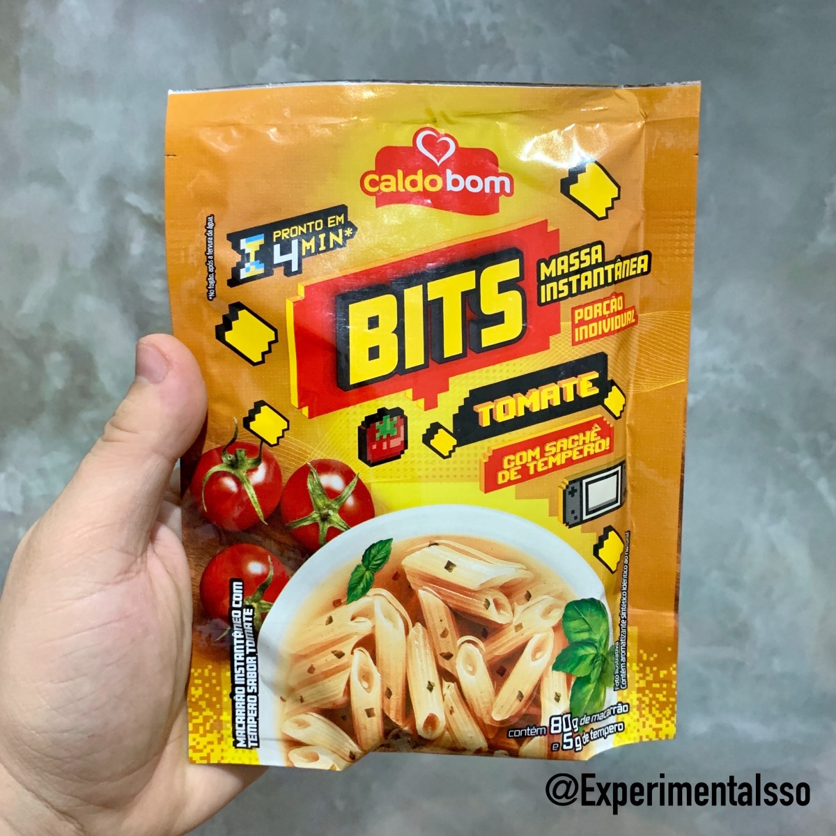 🇧🇷Caldo Bom Massa Instantânea Bits sabor Tomate