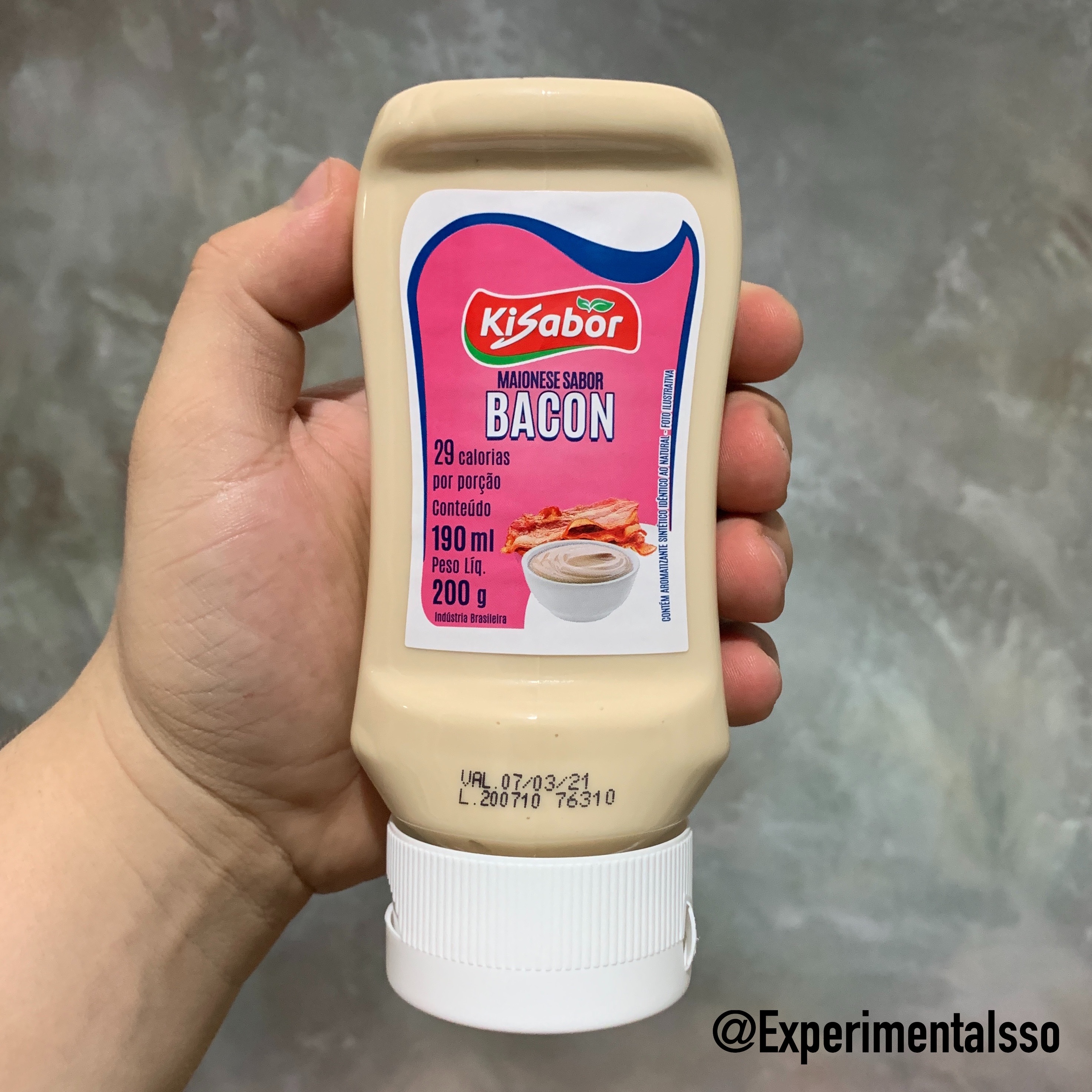 🇧🇷KiSabor Maionese sabor Bacon