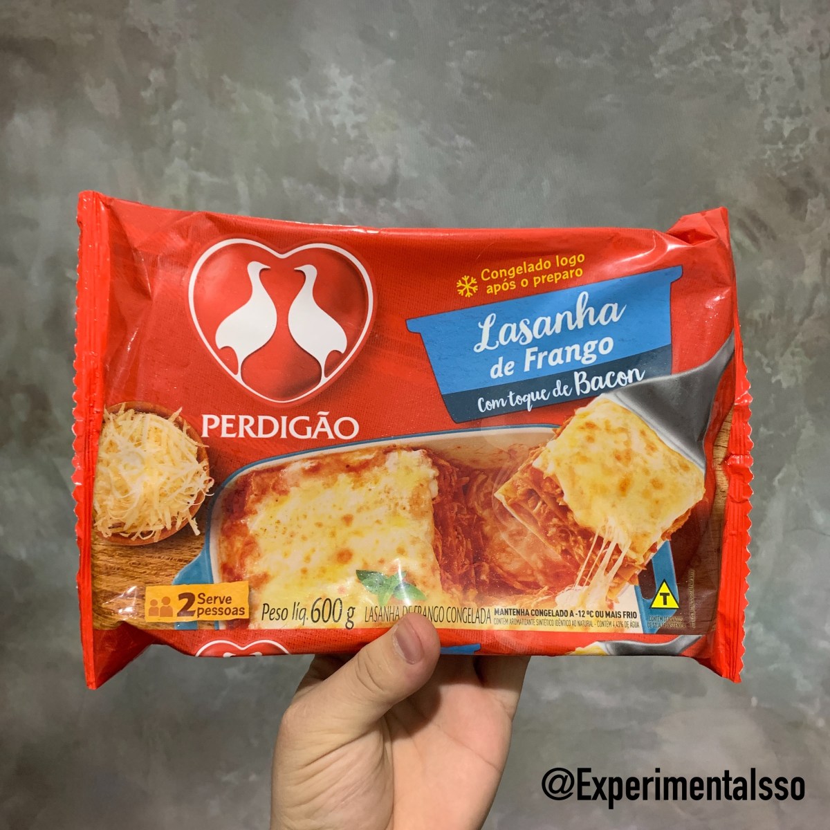 🇧🇷Perdigão Lasanha de Frango com Toque de Bacon