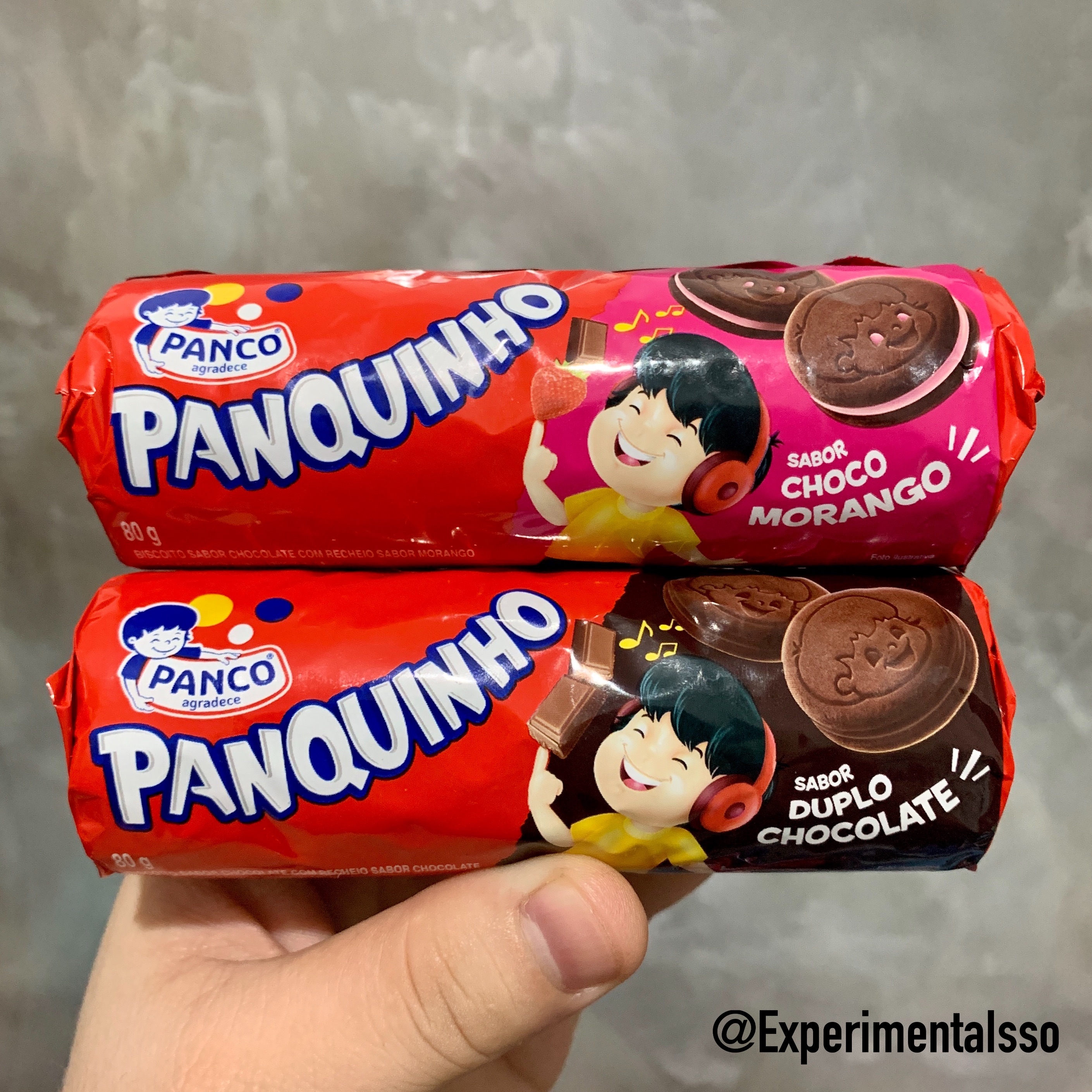 🇧🇷Panco Panquinho sabor Choco Morango e Duplo Chocolate