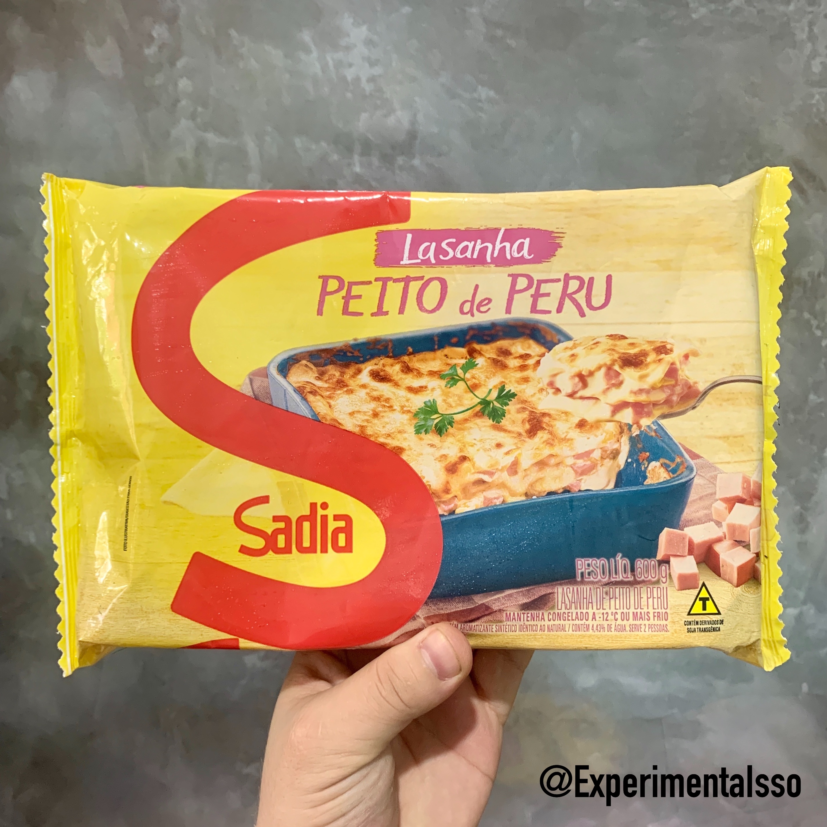 🇧🇷Sadia Lasanha Peito de Peru
