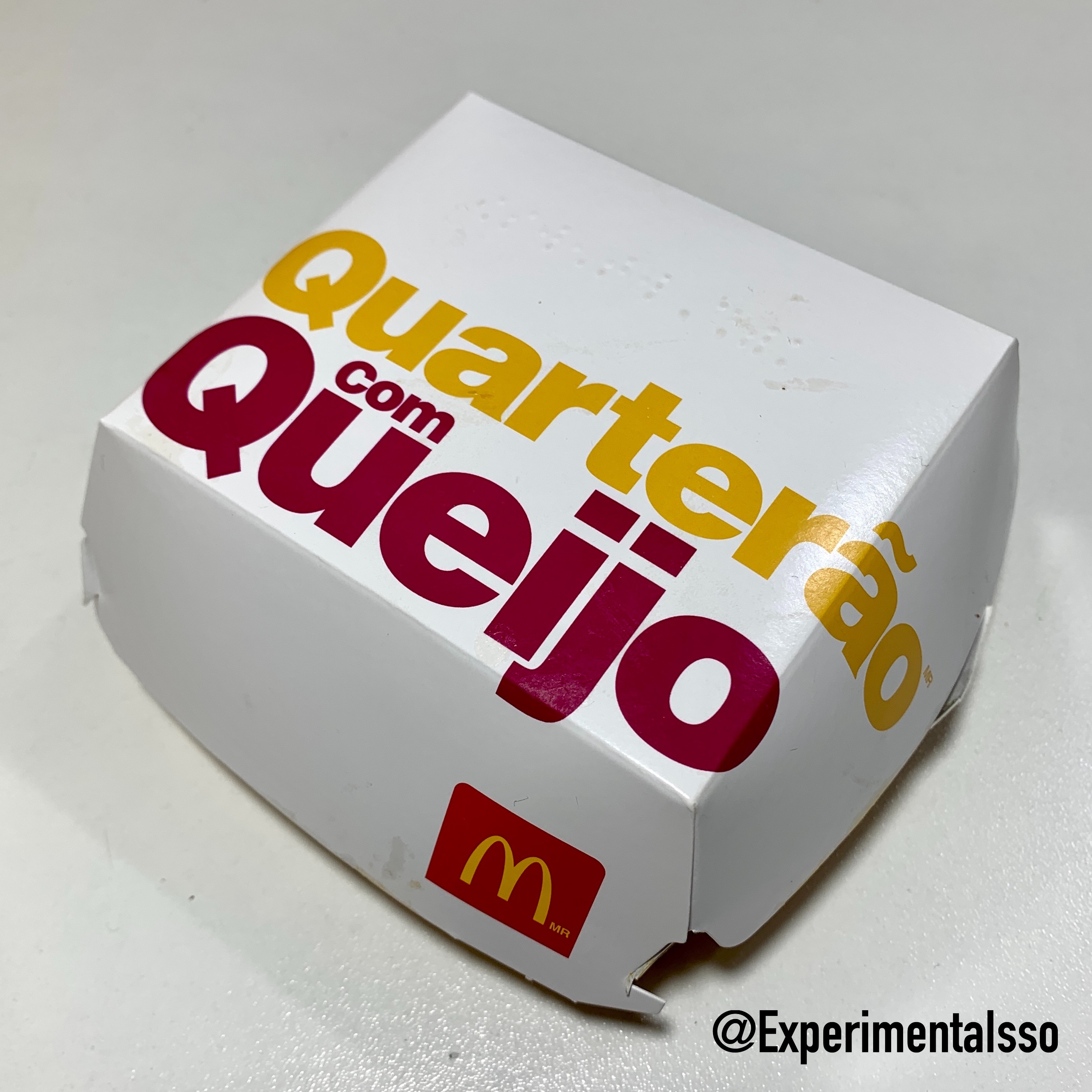🇧🇷McDonald’s – Quarteirão com Queijo (Quarter Pounder® with Cheese) (Royale with Cheese) (McRoyal Cheese)