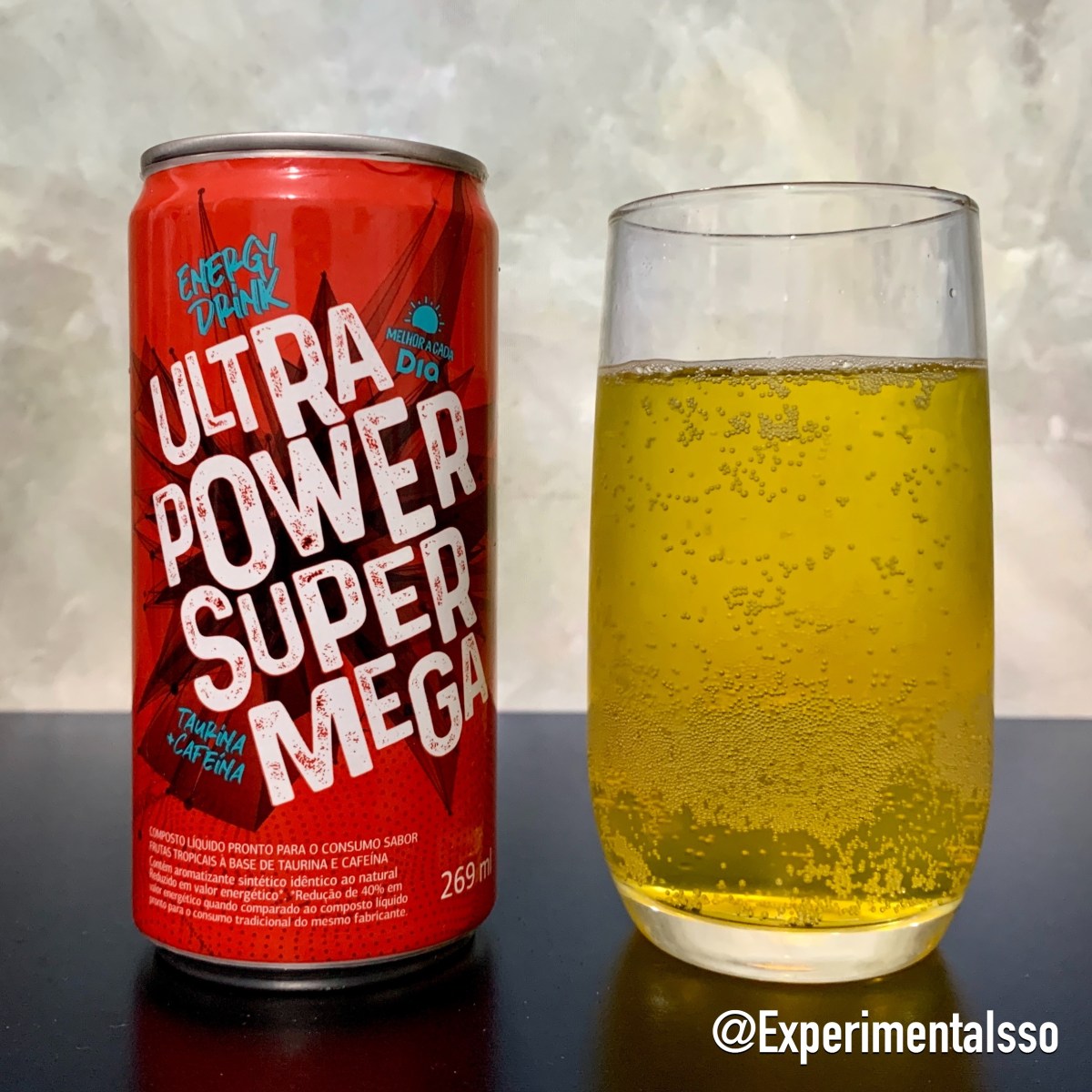 🇧🇷Energy Drink Ultra Power Super Mega – Energético Supermercado Dia – Garrafa 2 Litros e Lata 269ml (2020)