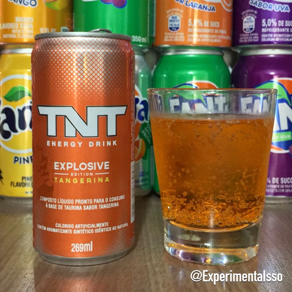 🇧🇷TNT Energy Drink – Explosive Edition – Sabor Tangerina (2018)
