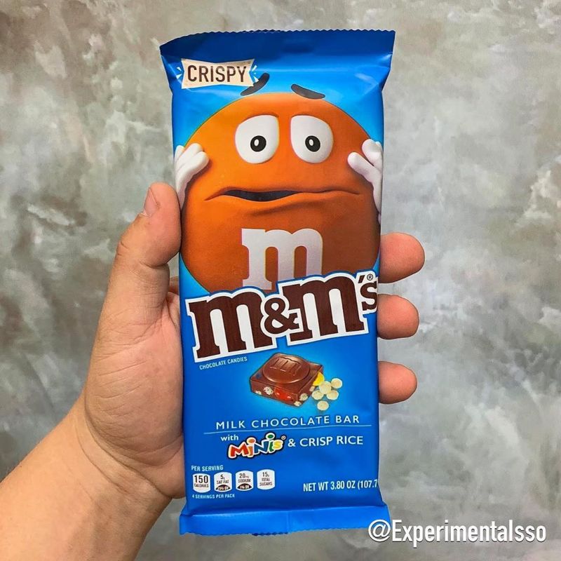 🇺🇸 Barra de M&M’s Crispy! 😱😍❤️