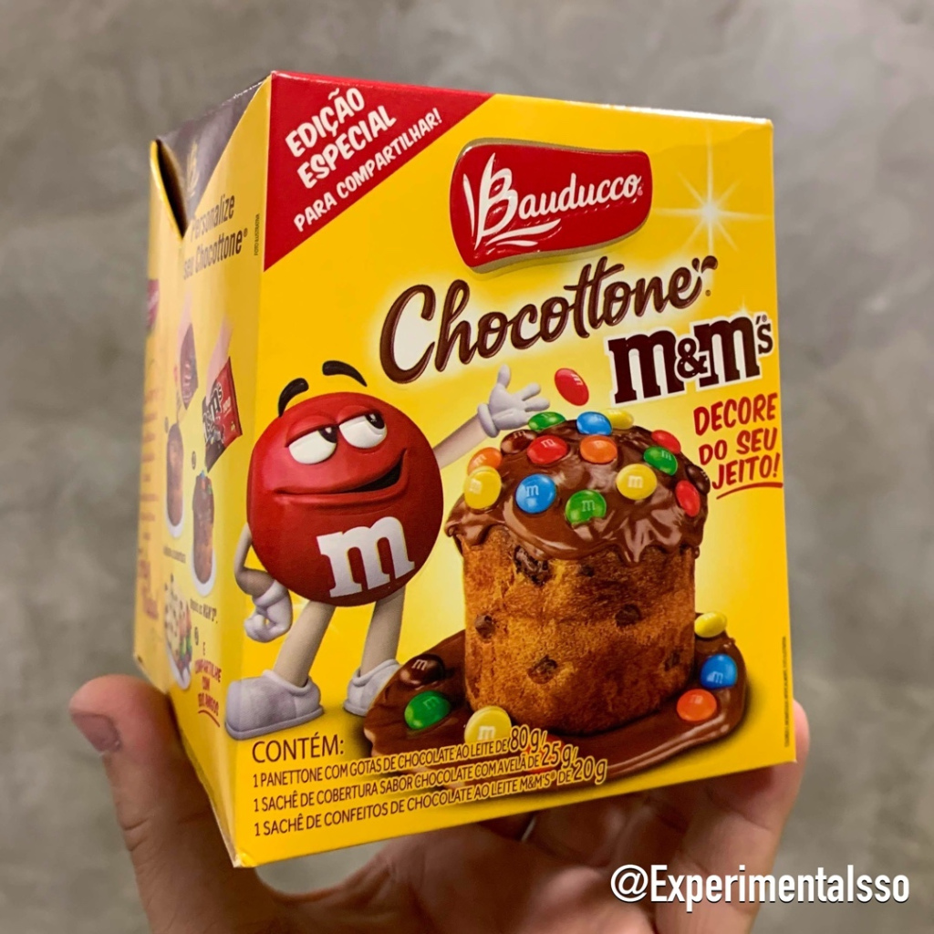 🇧🇷Chocottone de M&M’s 😍